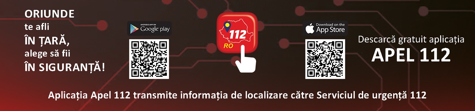 Descărcați aplicația 112